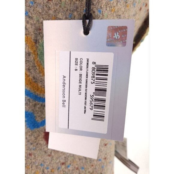 Andersson Bell Flower Garden Cut & Sewn Vest Size S NWT - Picture 9 of 16